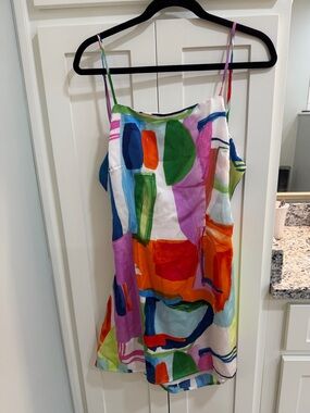 Buckle Adult L   Abstract Slip Dress — Multicolor